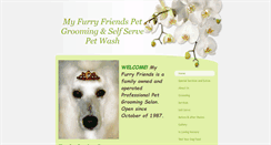 Desktop Screenshot of furryfriendspetgroominganddogwash.com